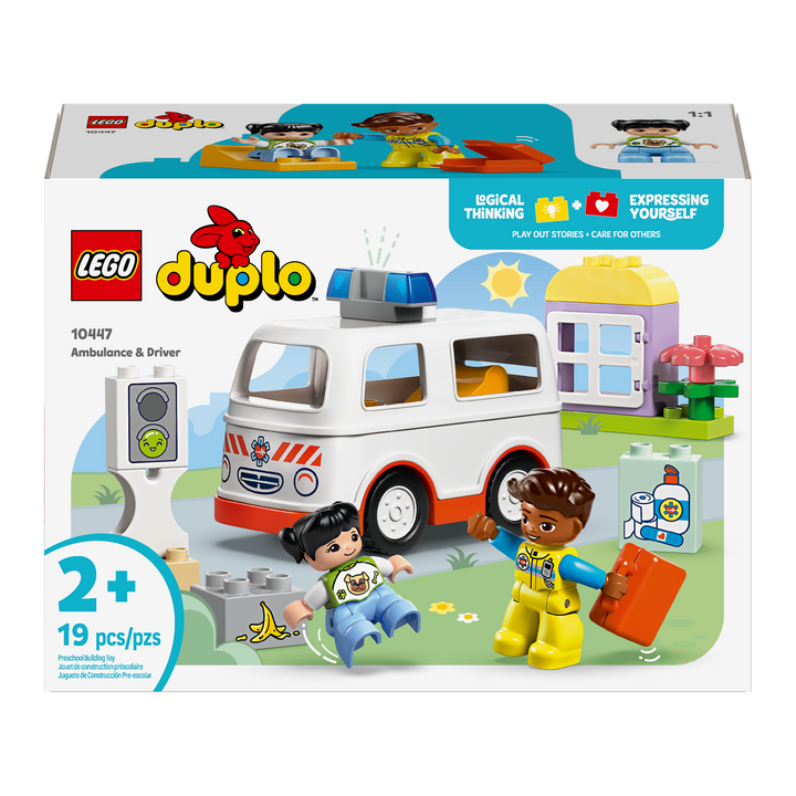 LEGO Duplo<br> Ambulance & Driver<br> 10447