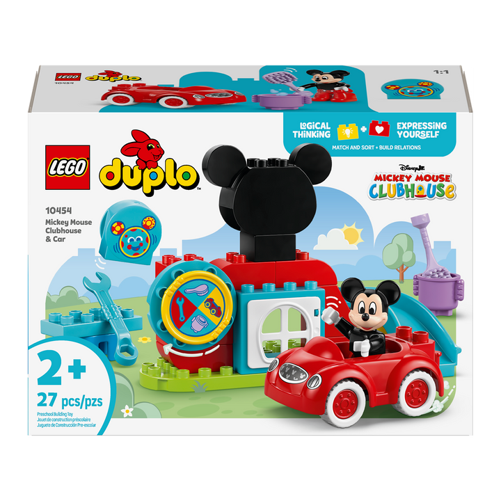 LEGO Duplo<br> Mickey Mouse Clubhouse & Car<br> 10454