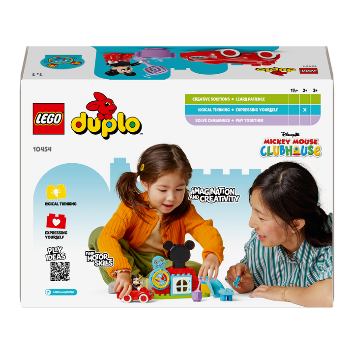 LEGO Duplo<br> Mickey Mouse Clubhouse & Car<br> 10454
