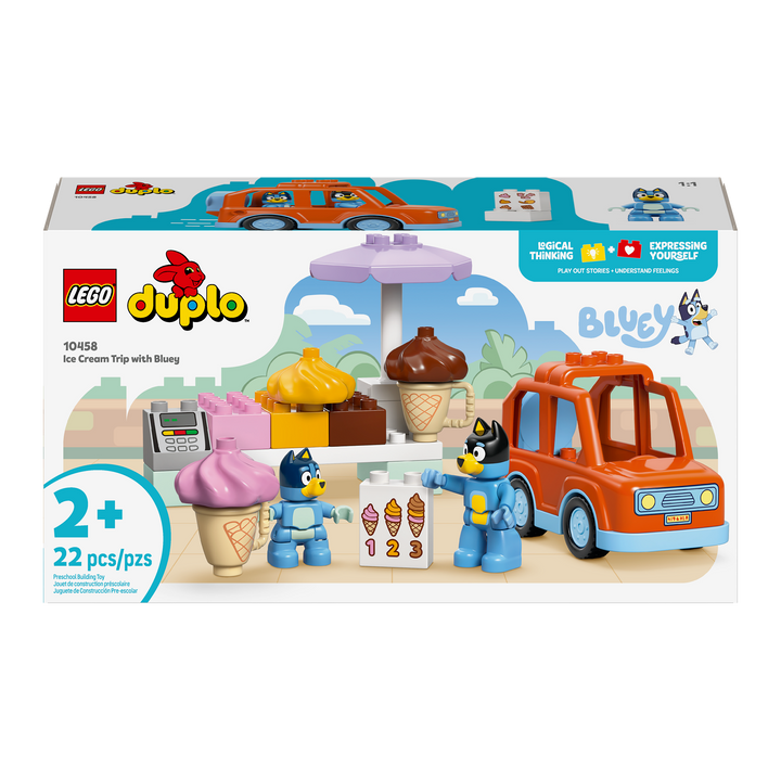 Lego Duplo<br> Ice Cream Trip with Bluey<br> 10458