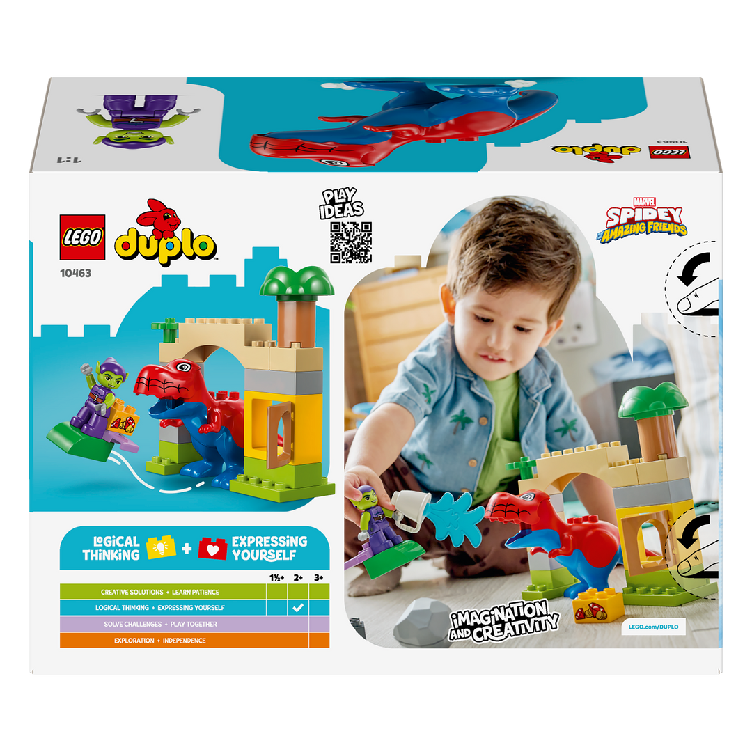 LEGO Duplo<br> Dinosaur Spidey-Rex vs. Gren Goblin<br> 10463