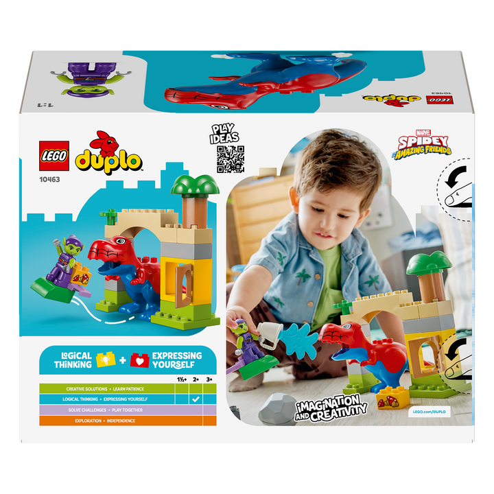 LEGO Duplo<br> Dinosaur Spidey-Rex vs. Gren Goblin<br> 10463