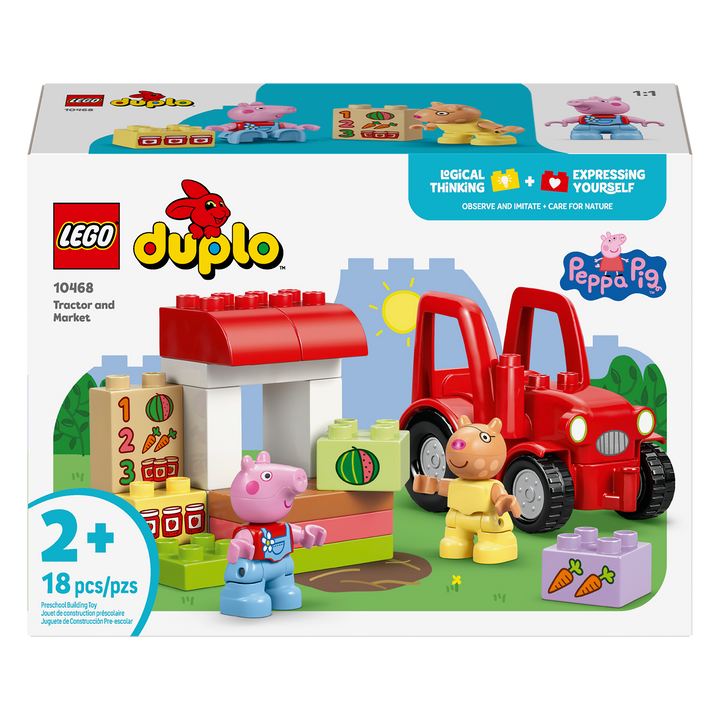 LEGO Duplo<br> Peppa Pig Tractor and Market<br> 10468