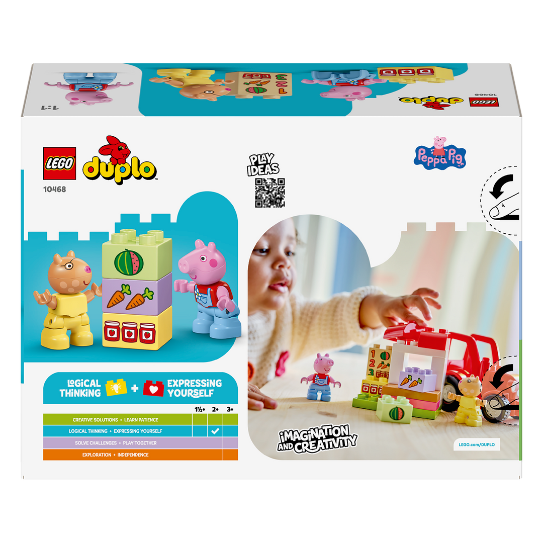 LEGO Duplo<br> Peppa Pig Tractor and Market<br> 10468