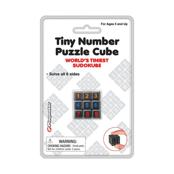 Tiny Number Puzzle Cube