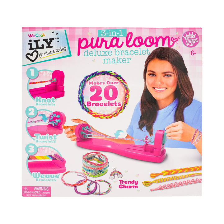 Pura Loom<br> Deluxe Bracelet Maker Kit <br> (3-in-1)