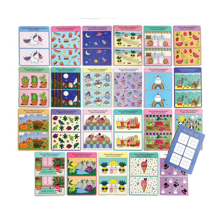 Activity Cards<br> Ooly<br> Spot the Difference