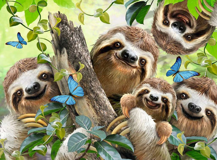 Jigsaw Puzzle<br> 500 PIeces<br> Sloth Selfie