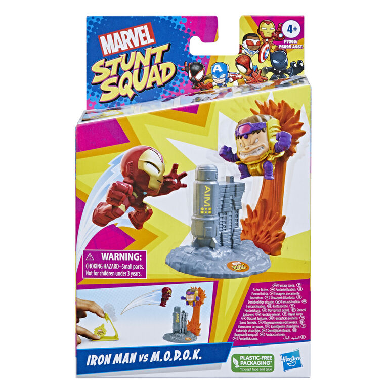 Marvel<br> Stunt Squad<br> Iron Man vs. M.O.D.O.K.