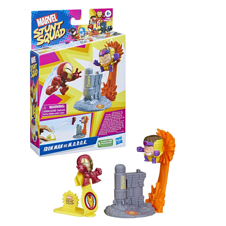 Marvel<br> Stunt Squad<br> Iron Man vs. M.O.D.O.K.