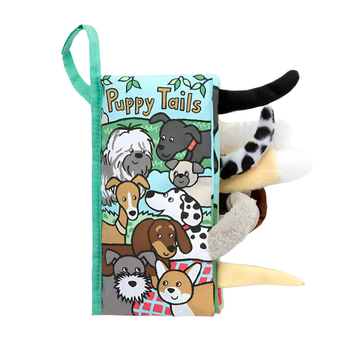 Jellycat<br> Soft Book<br> Puppy Tails