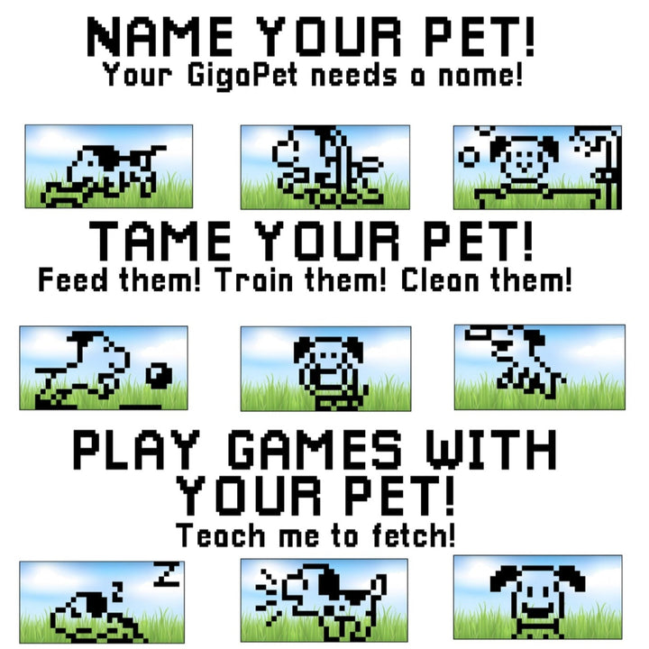 GigaPets<br> Pixel Puppy<br> Assorted