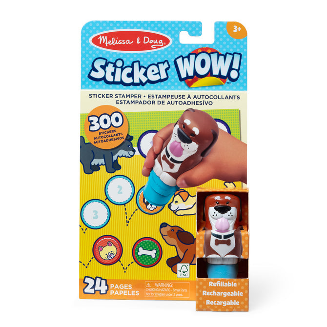 Activity Pad and Stamper<br> Melissa & Doug<br> Sticker WOW!<br> Dog