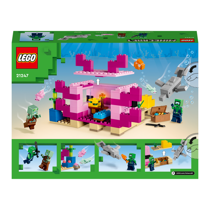 LEGO Minecraft<br> The Axolotl House<br> 21247