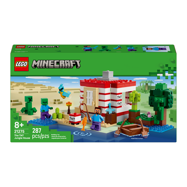 LEGO Minecraft<br> The TNT Jungle House<br> 21275