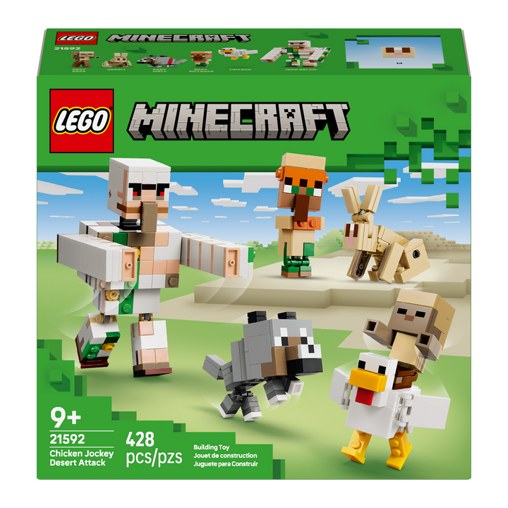 LEGO Minecraft<br> Chicken Jockey Desert Attack<br> 21592