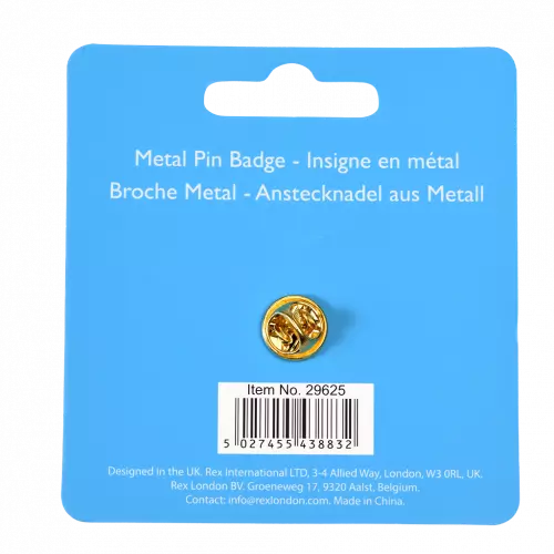 Metal Pin Badge<br> Rex London<br> Assorted