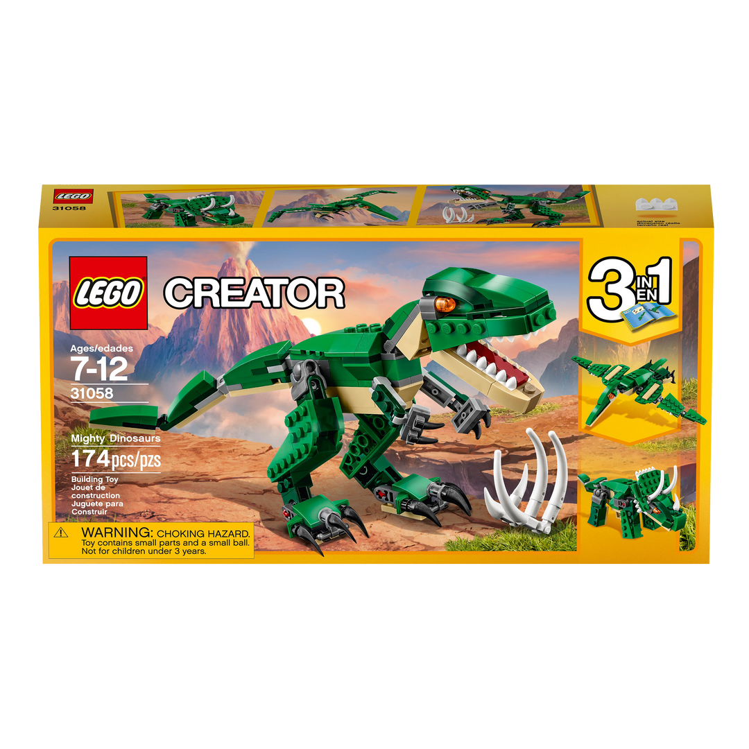 LEGO Creator (3-in-1)<br> Mighty Dinosaurs<br> 31058