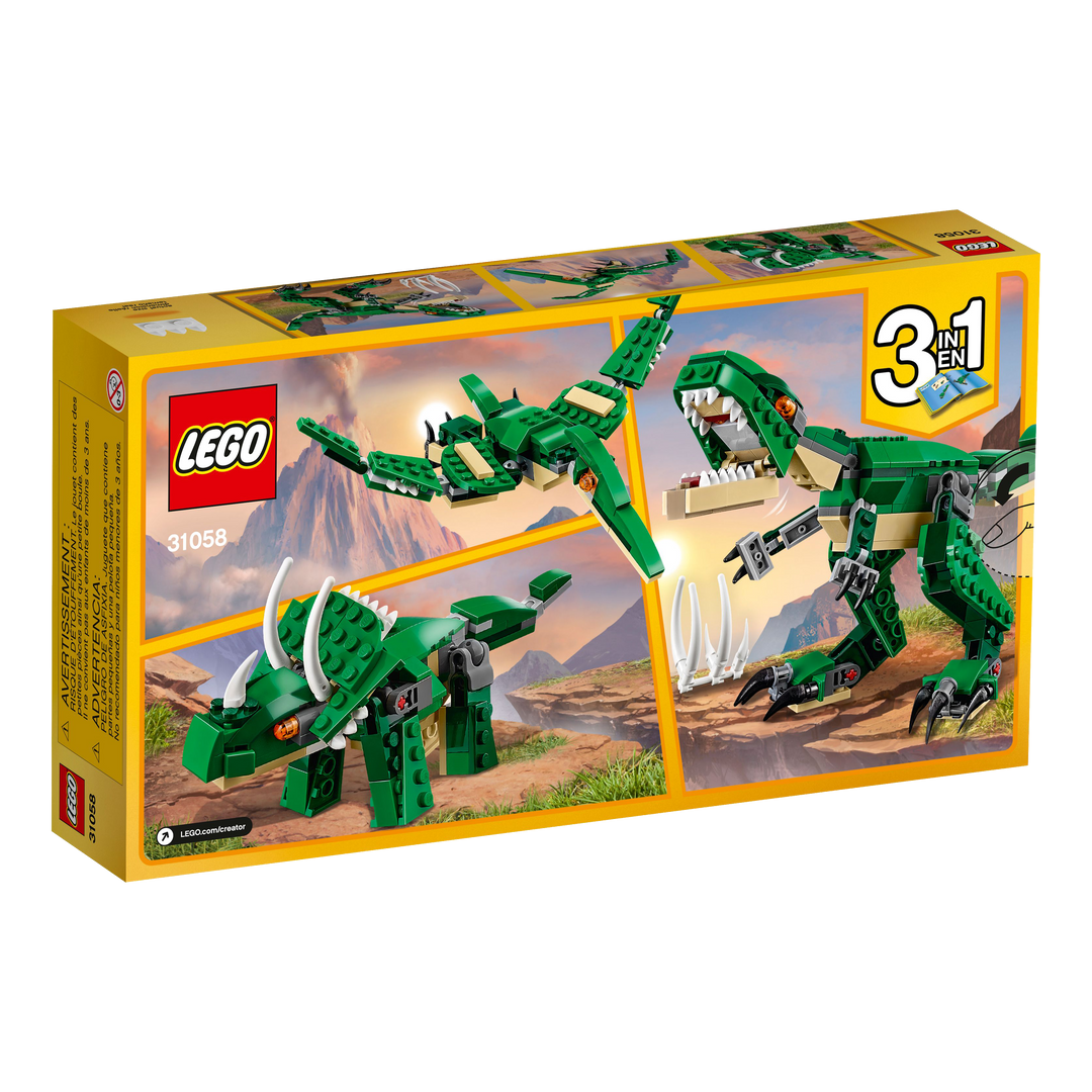 LEGO Creator (3-in-1)<br> Mighty Dinosaurs<br> 31058