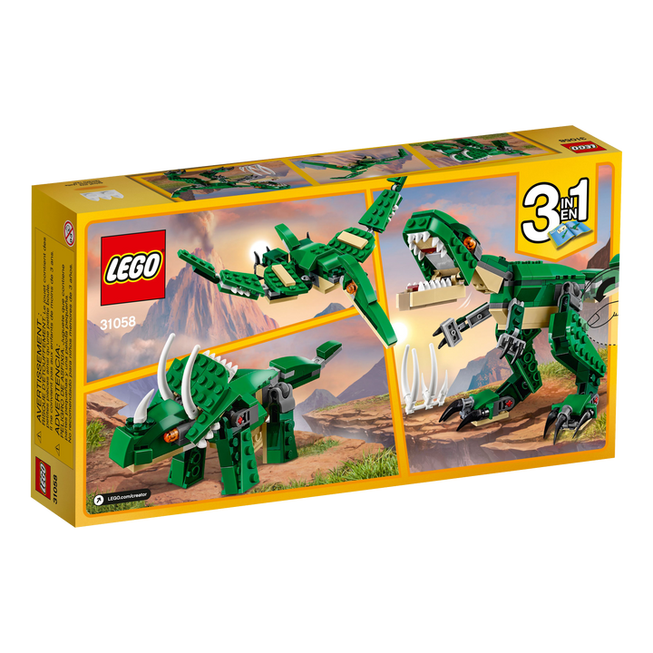 LEGO Creator (3-in-1)<br> Mighty Dinosaurs<br> 31058