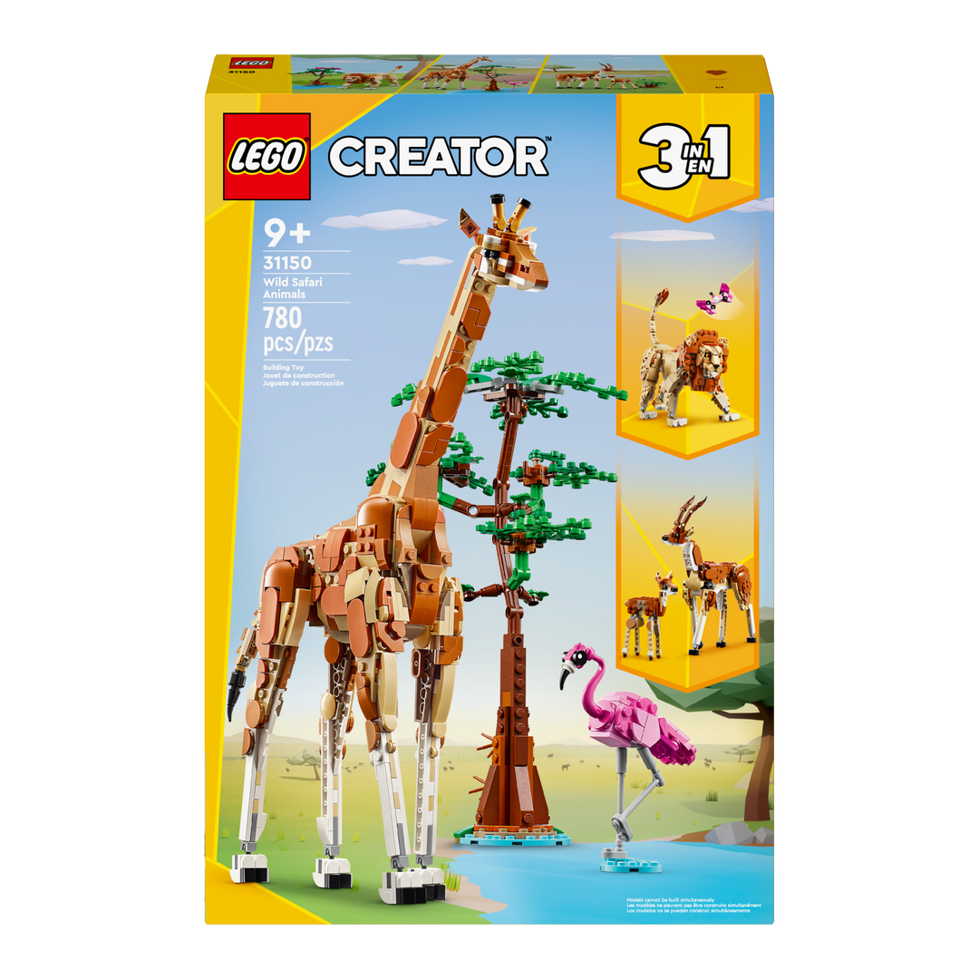 LEGO Creator (3-in-1)<br> Wild Safari Animals<br> 31150