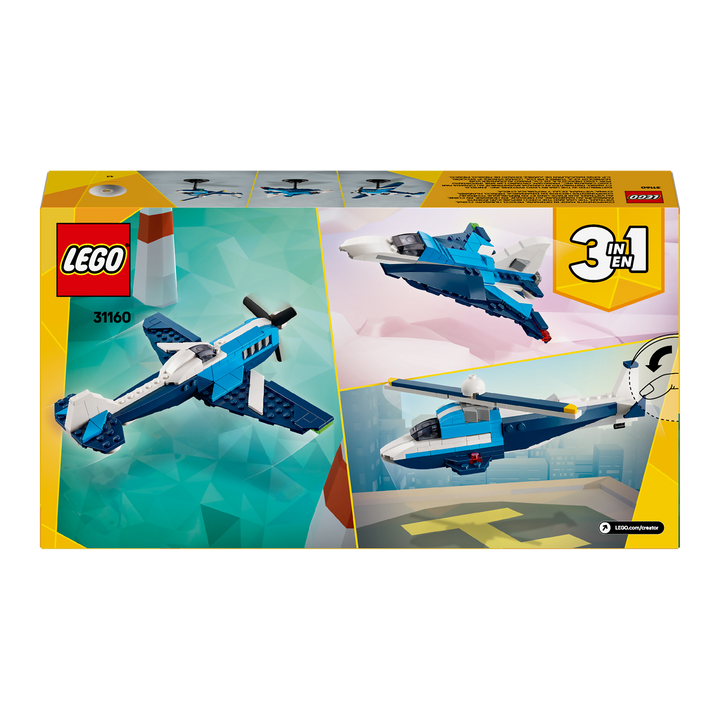 LEGO Creator (3-in-1)<br> Aircraft: Race Plane<br> 31160