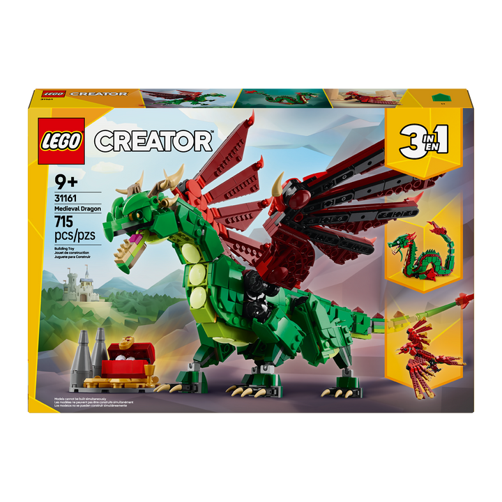 LEGO Creator (3-in-1)<br> Medieval Dragon<br> 31161