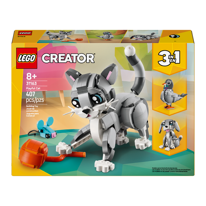 LEGO Creator (3-in-1)<br> Playful Cat<br> 31163