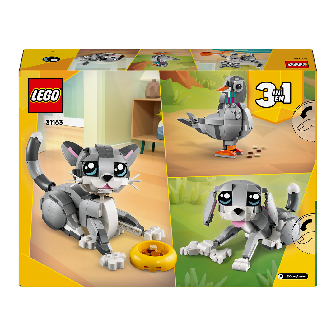 LEGO Creator (3-in-1)<br> Playful Cat<br> 31163