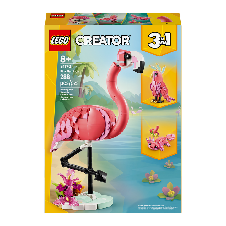 LEGO Creator (3-in-1)<br> Wild Animals: Pink Flamingo<br> 31170