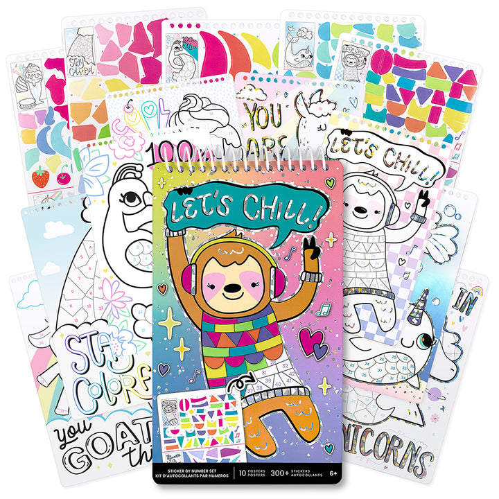 Fashion Angels<br> Sticker By Number Set<br> Oh So Cute