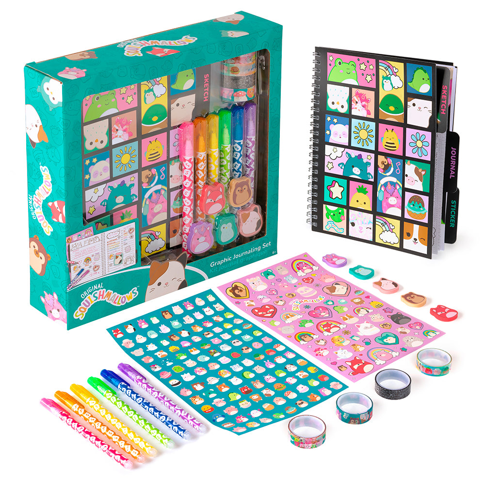 Fashion Angels<br> Graphic Journaling Set<br> Squishmallows