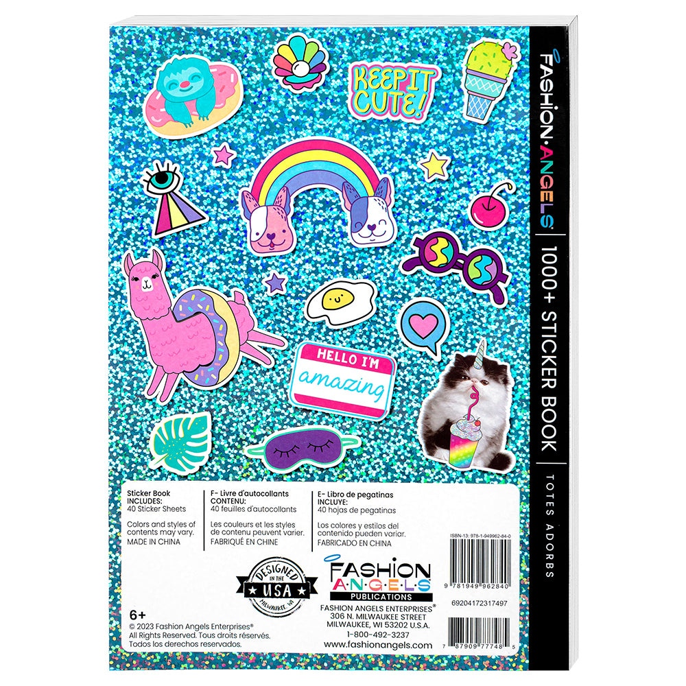 Sticker Book 1000 Tote Adorbs