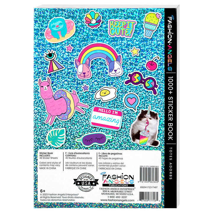 Sticker Book 1000 Tote Adorbs
