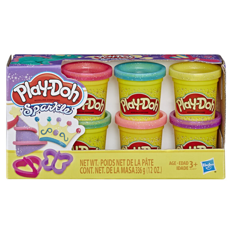 Play-Doh<br> Sparkle<br> (6 Pack)