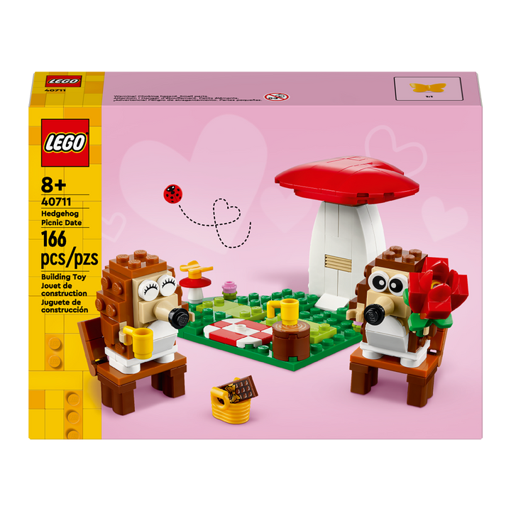 LEGO Icons<br> Hedgehog Picnic Date<br> 40711