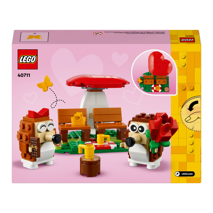 LEGO Icons<br> Hedgehog Picnic Date<br> 40711