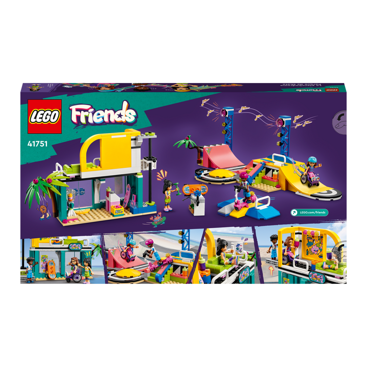 LEGO Friends<br> Skate Park<br> 41751