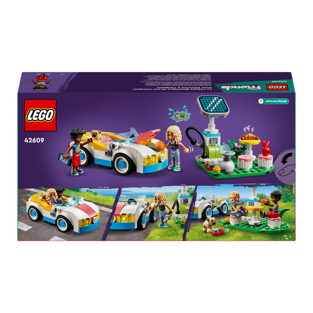 LEGO Friends<br> Electric Car and Charger<br> 42609