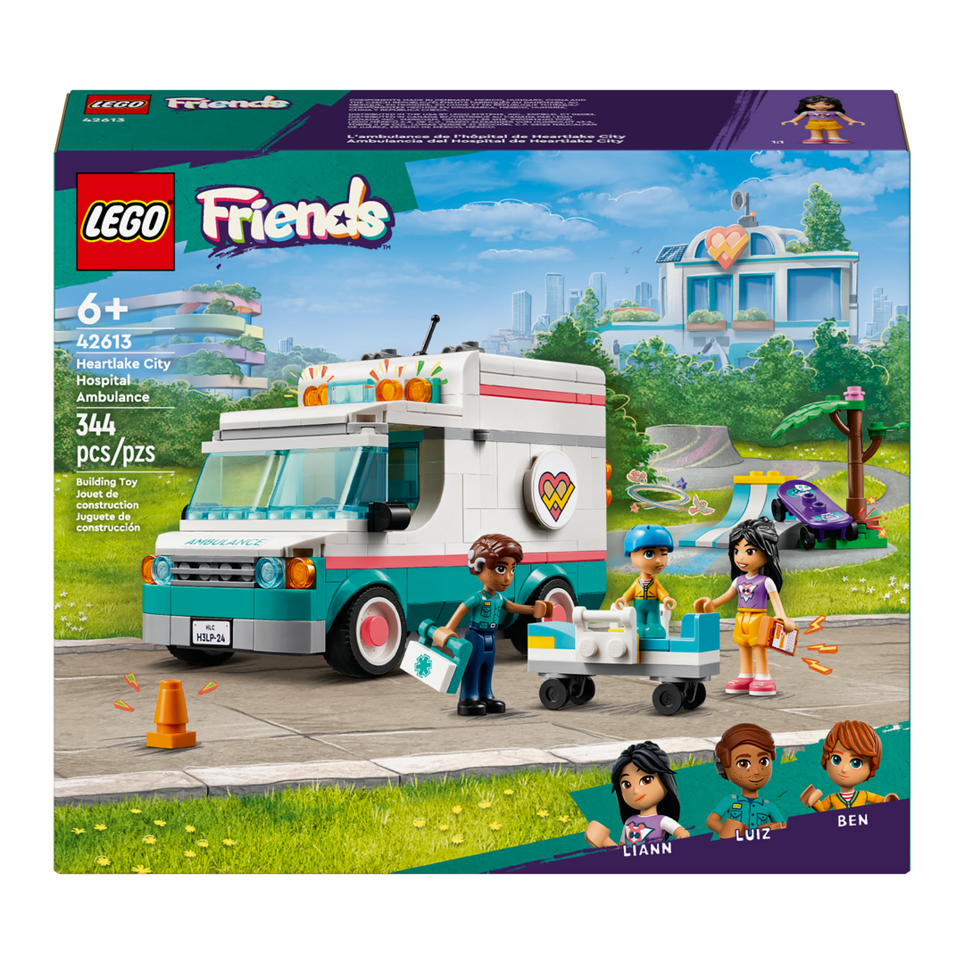 LEGO Friends<br> Heartlake City Hospital Ambulance<br> 42613
