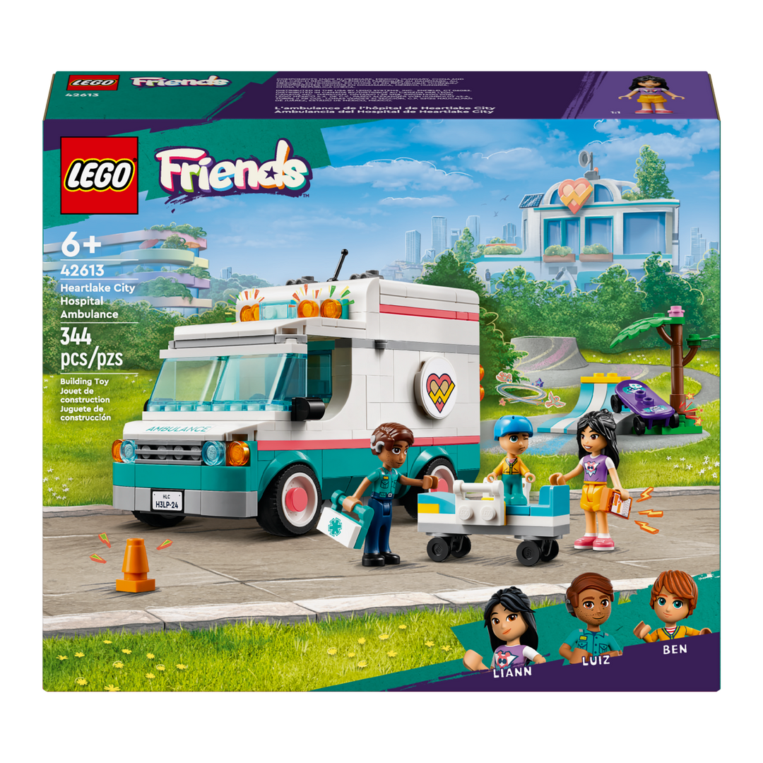 LEGO Friends Heartlake City Hospital Ambulance 42613 The 5Fifty5 Shop at SickKids