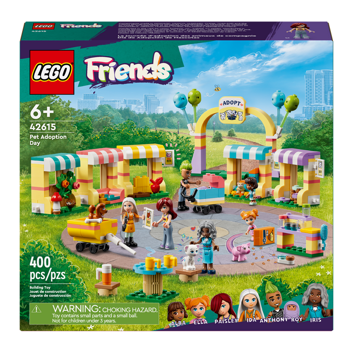 LEGO Friends<br> Pet Adoption Day<br> 42615