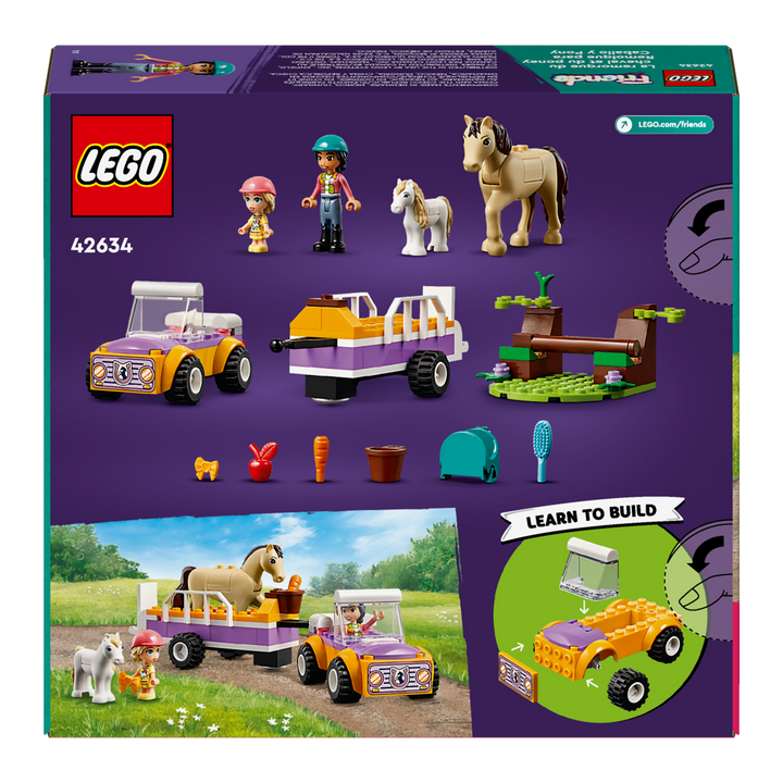 LEGO Friends<br> Horse and Pony Trailer<br> 42634