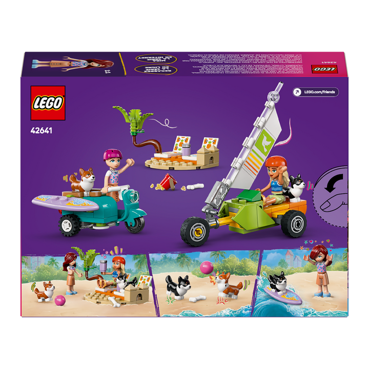 LEGO Friends<br> Surfing Dogs and Scooter Adventure<br> 42641