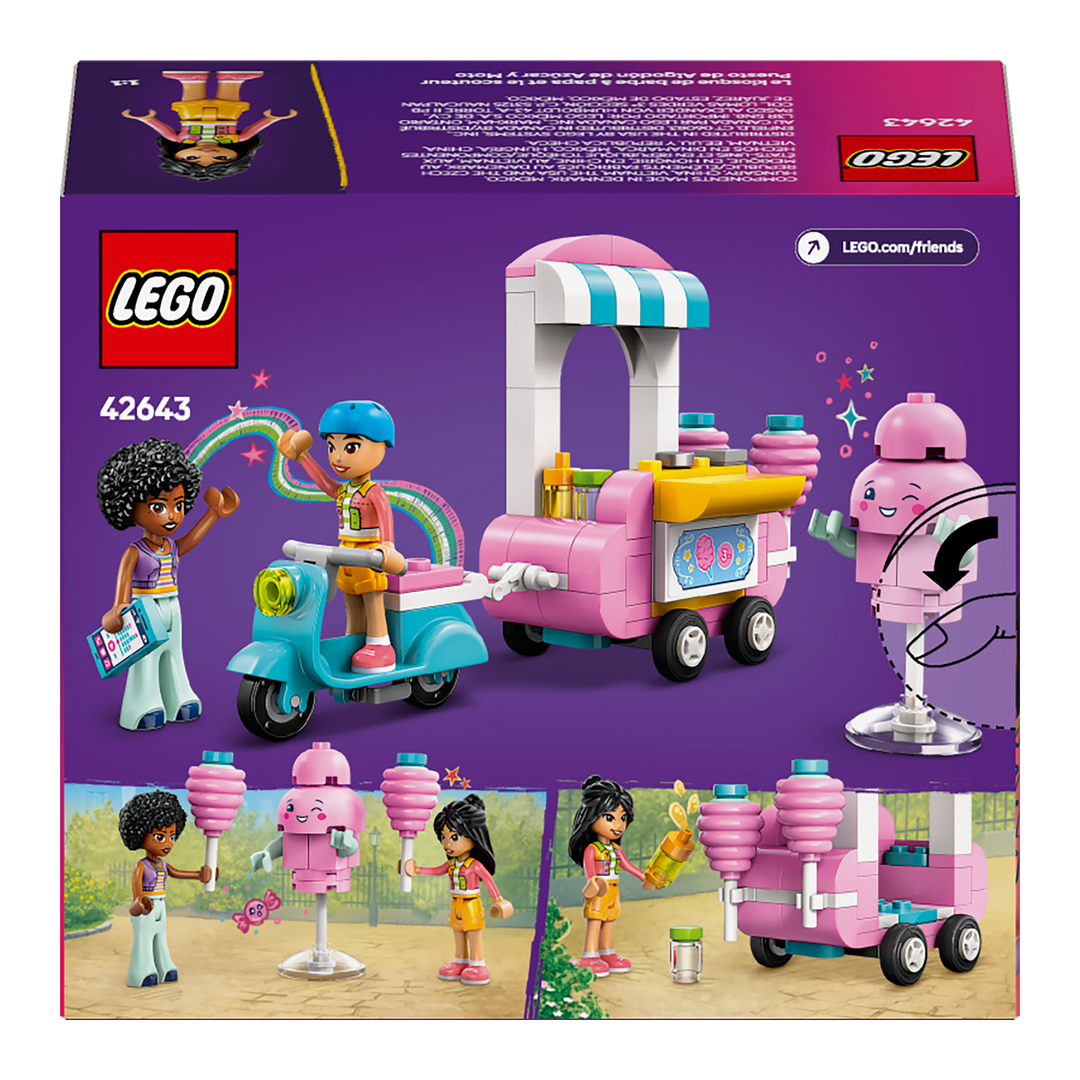 LEGO Friends<br> Cotton Candy Stand and Scooter<br> 42643