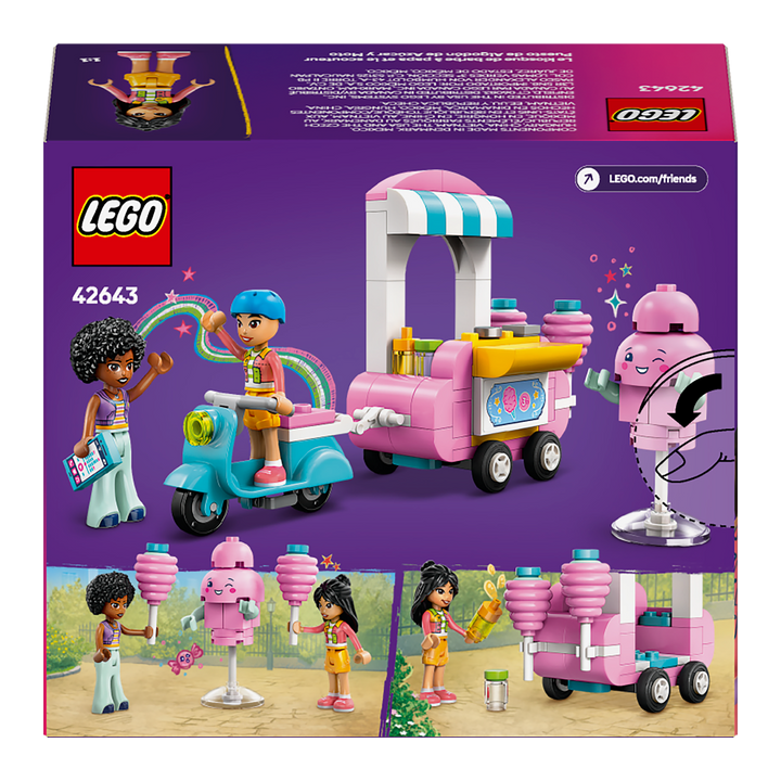 LEGO Friends<br> Cotton Candy Stand and Scooter<br> 42643