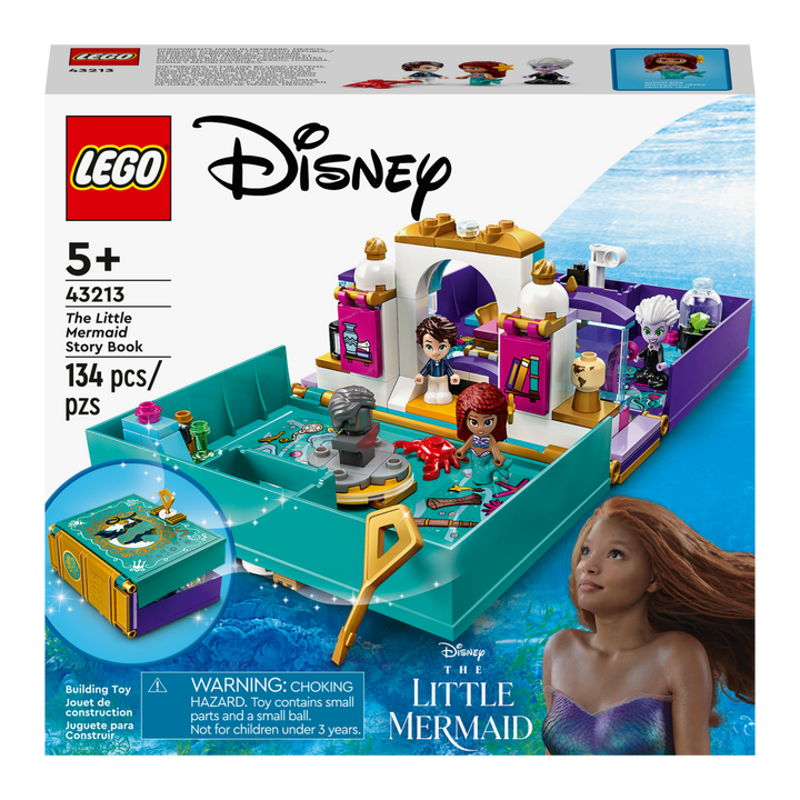 LEGO Disney<br> The Little Mermaid<br> Story Book<br> 43213