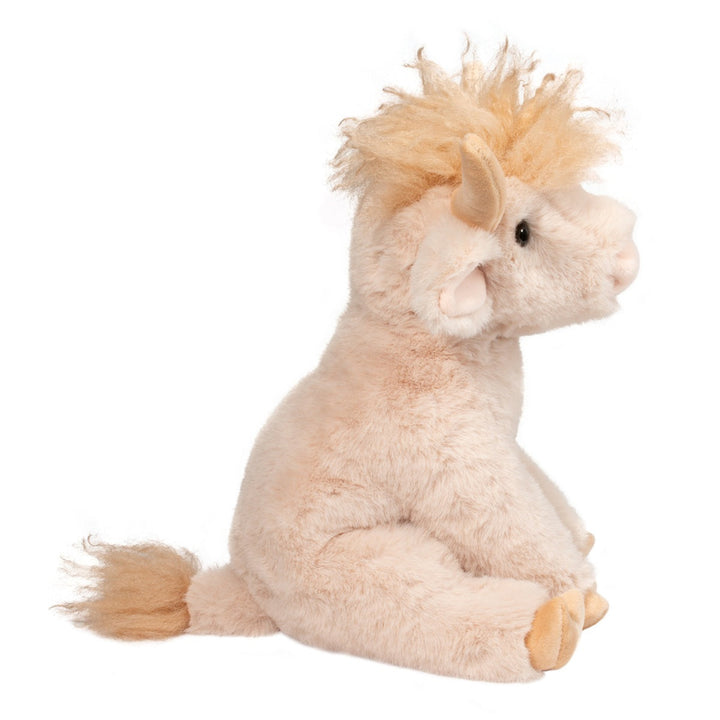 Douglas <br> Laddie Soft Cream Highland Cow (10")