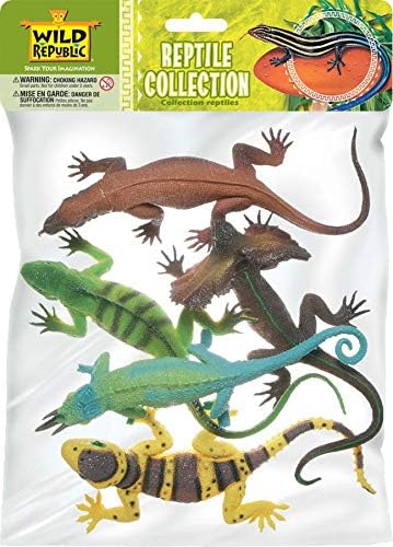 Wild Republic<br> Animal Collection<br> Reptiles<br> (5-Pieces)