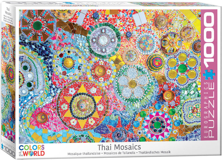 Jigsaw Puzzle<br> 1000 Pieces<br> Thailand Mosaic